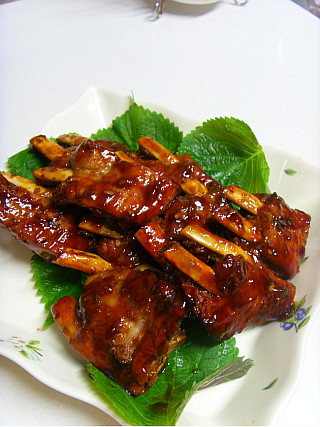 패밀리 레스토랑 부럽지 않은 맛 바베큐 폭립