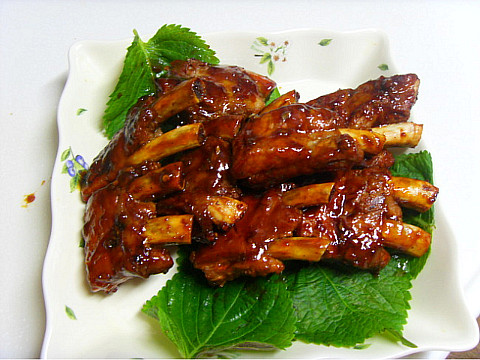 패밀리 레스토랑 부럽지 않은 맛 바베큐 폭립