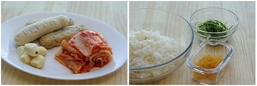 김치볶음밥 오믈렛