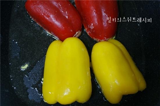 술안주 최고 파프리카 참치전