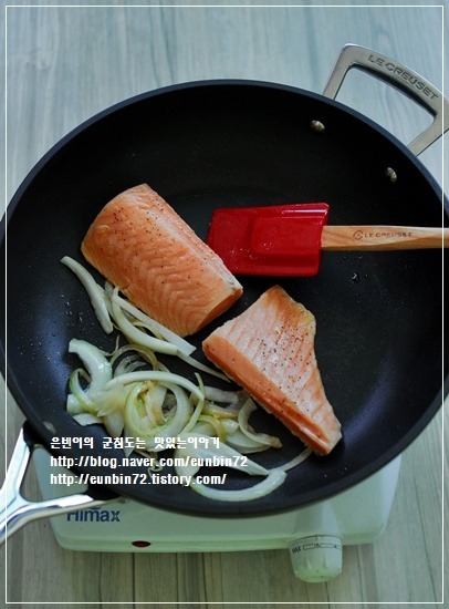 제대로 맛오른 가을연어를 맛보자! 채소 연어조림